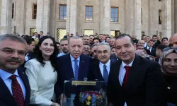 AK Parti Aydın'dan Cumhurbaşkanı Erdoğan'a anlamlı hediye