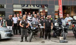 Aydın'da motorculardan kan bağışı çağrısı