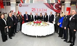 Aydın’da 29 Ekim resepsiyonu düzenlendi