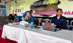 Antik kentte koşu heyecanı