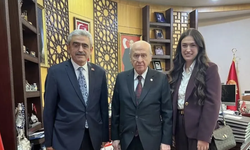 Haluk Alıcık ve kızı Devlet Bahçeli’ye ziyaret etti