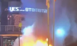 Kuşadası'nda yangın paniği