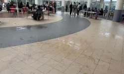 ADÜ ana derslik binasına su sızdı