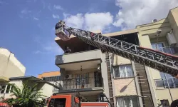 Efeler'de korkutan yangın