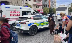 Dikkatsiz şoför hastanelik etti