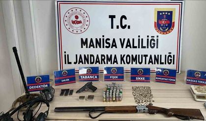 Manisa’da tarihi eser operasyonu