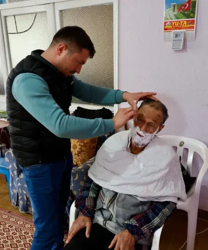 Çine Belediyesi’nden evde kişisel bakım hizmeti