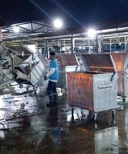 Bayram sonrası temizlik seferberliği