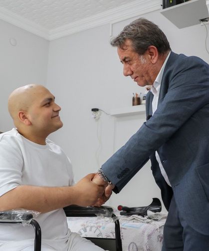 Başkan Yetişkin’den Muhammet’e doğum günü hediyesi