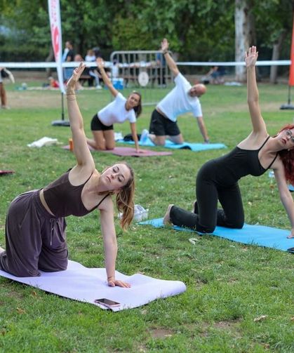 Açık havada spor etkinlikleri Ağustos'ta da sürecek