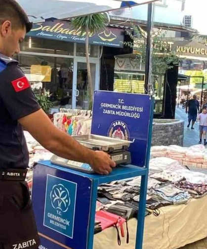Germencik’te pazarlarda çifte uygulama