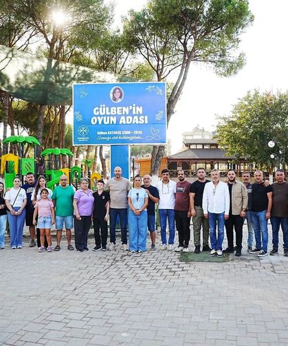 Gülben'in hatırası çocuk parkında yaşayacak