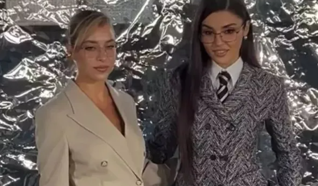 Erçel kardeşlerden moda haftası pozu