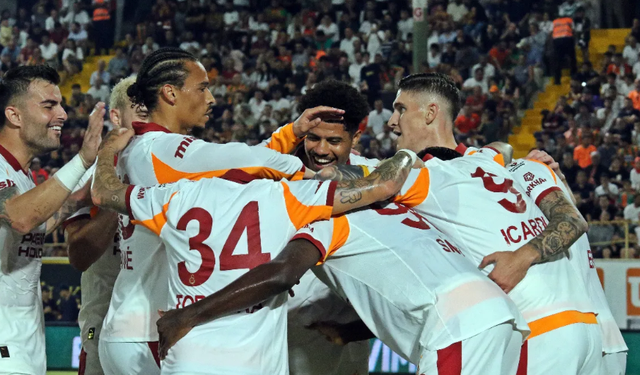 Galatasaray ligde üst üste 15. galibiyetini aldı