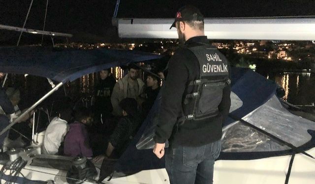 106 göçmen yakalandı: 1 gözaltı