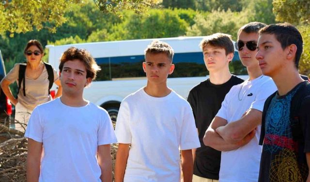 Erasmus öğrencileri Antik Kenti keşfetti