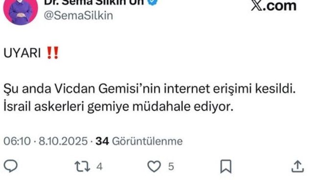 İsrail, Vicdan Gemisinde Türk Vekile Müdahale Etti