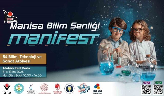 MANİFEST bilim şenliği başlıyor