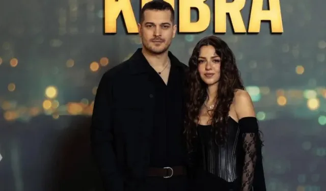 Çağatay Ulusoy sevgilisiyle galada