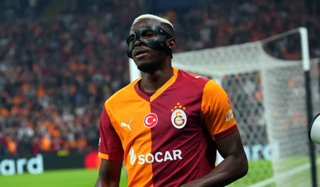Osimhen'den Galatasaray formasıyla rekorlar