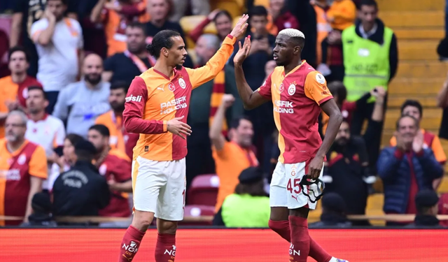 Galatasaray, Göztepe'yi 3 golle geçti