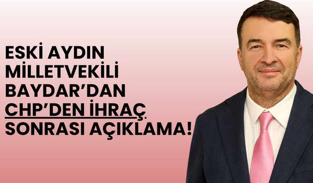 Metin Lütfi Baydar ihraç sonrası açıklama!