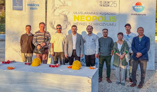 Kuşadası'nda 5. Uluslararası Neopolis Heykel Sempozyumu
