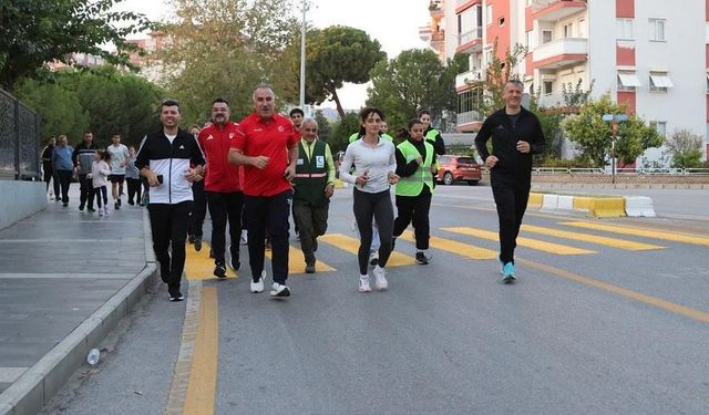 Aydın’da ’Halk Koşusu’ etkinliği gerçekleştirildi