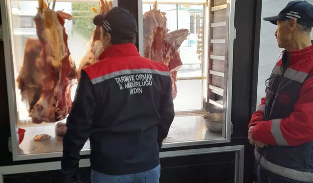 Koçarlı'da toplu tüketim yerleri kontrol edildi