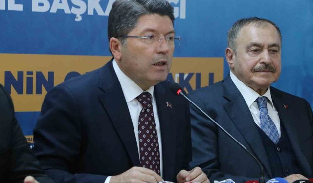 Bakan Tunç: '41 yıldan bu yana mücadele ettiğimiz terör belasından kurtulmanın inşallah eşiğindeyiz'