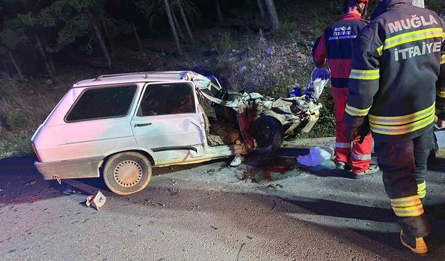 Trafik kazası: 1'i ağır 2 yaralı