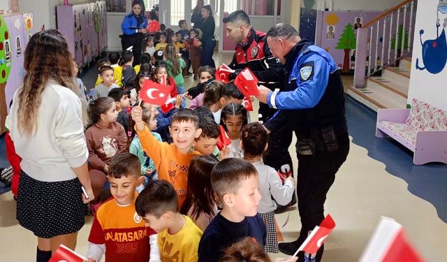 Öğrenciler polisliği tanıdı, güvenlik kurallarını öğrendi