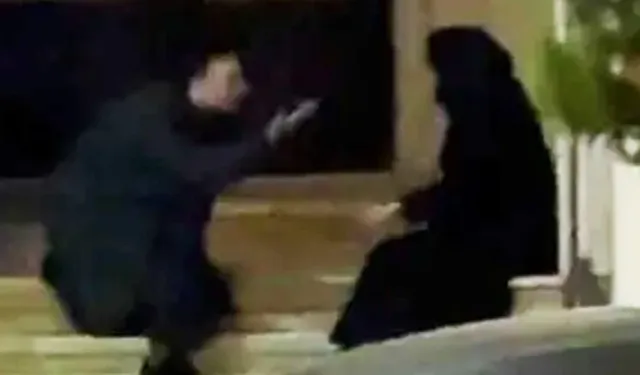 Ünlü çift sokak ortasında tartıştı: 'Bıktım artık senden!'