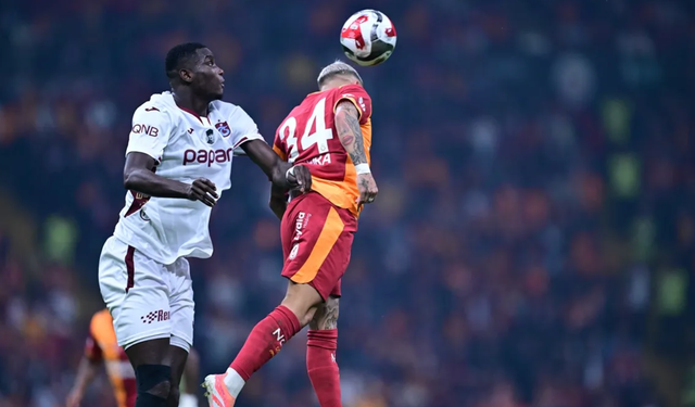 Galatasaray - Trabzonspor maçında gol sesi çıkmadı