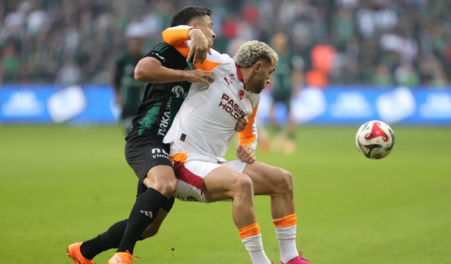 Galatasaray, Kocaelispor deplasmanında kaybetti