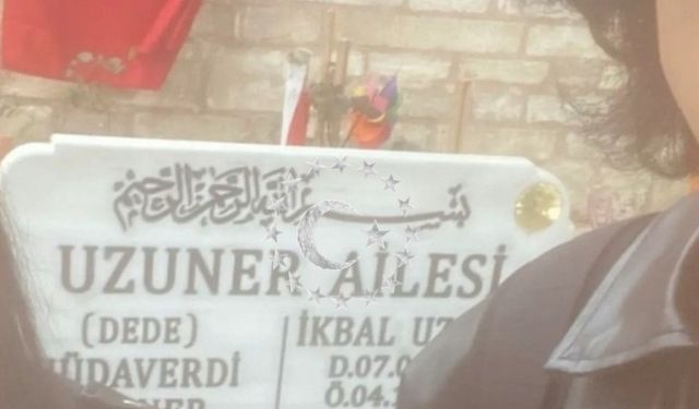 İkbal Uzuner'in mezarında iğrenç hareketler