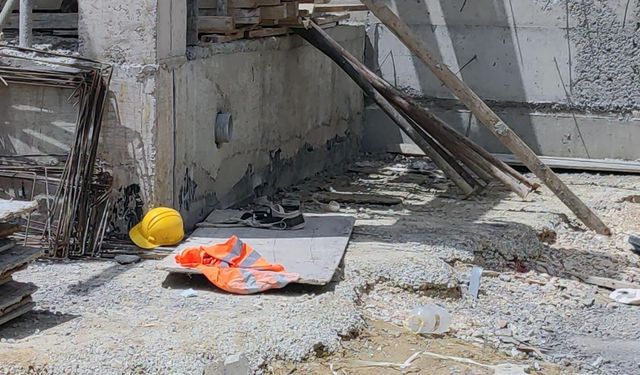 İnşaattan düşen işci hayatını kaybetti