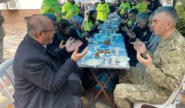 Şehit olan 2 polis memuru unutulmadı