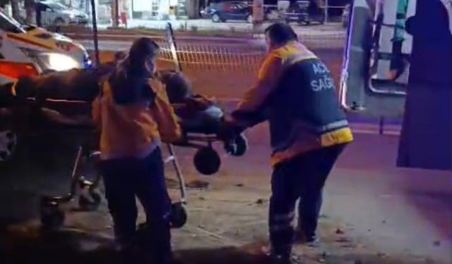 Kırmızı ışık ihlali yapan mikser ortalığı savaş alanına çevirdi