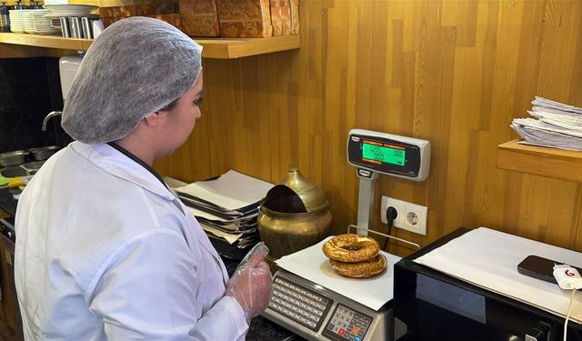 Kuşadası'nda Simit Fiyatları Denetlendi