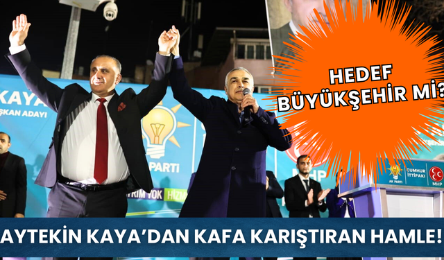 Aytekin Kaya'dan kafa karıştıran hamle!
