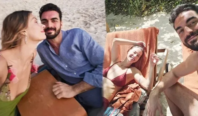 Tuba Ünsal ve Emir Ersoy ilk defa kameralar karşısında el ele