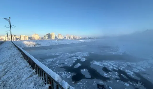 Sivas'ta dondurucu soğuk: Termometreler eksi 19'u gördü