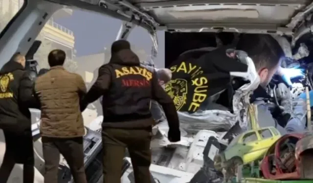 Mersin'de 'change araç' operasyonu: 14 tutuklama