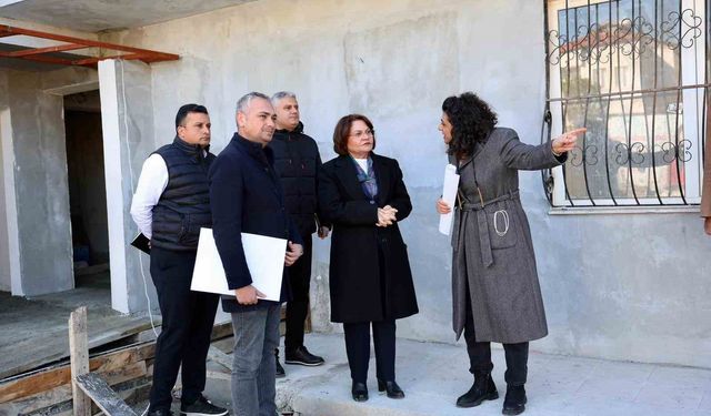Gençay, Özel Çocuklar Oyun Evi'ndeki çalışmaları inceledi