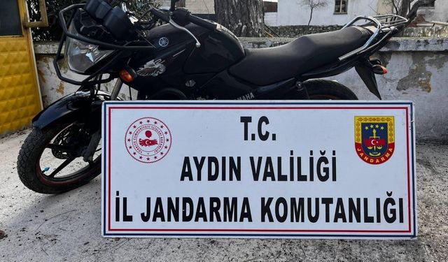 Didim’de 7 Yıl Önce Çalınan Motosiklet Bulundu