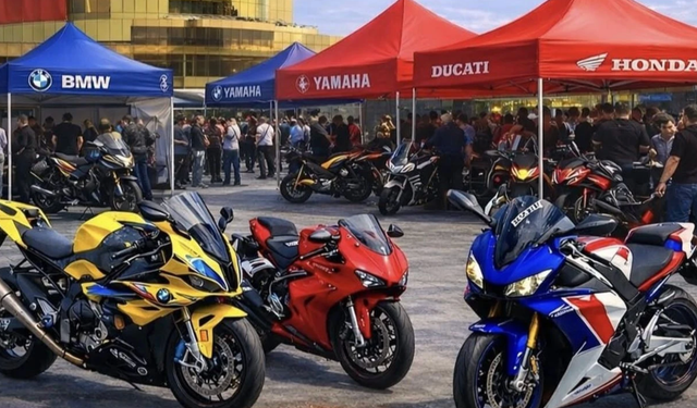 Motosiklet Tutkunları Aydın’da Buluşuyor
