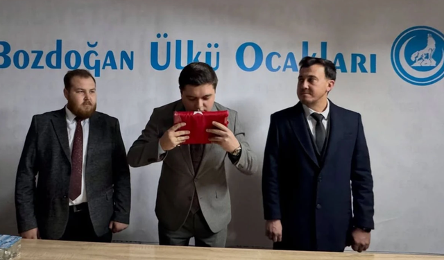 Ülkü Ocakları Bozdoğan’da Bayrak Değişimi