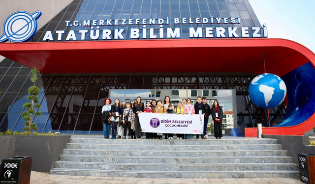 Didim Çocuk Meclisi’nden Atatürk Bilim Merkezi’ne Ziyaret