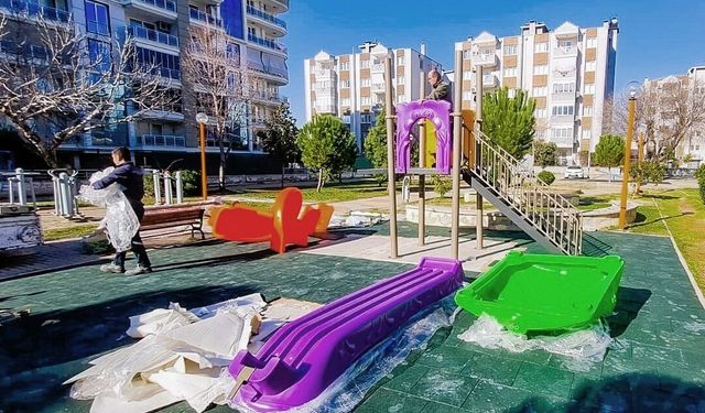 Başkan Yetişkin’den çocuklara güvenli ve modern oyun alanları